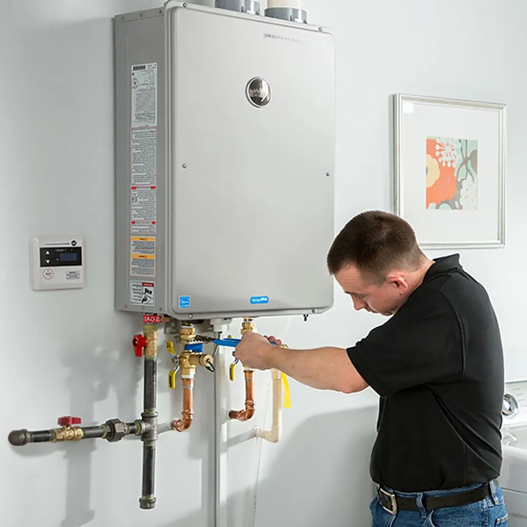 tankless water heater repair in Alvord, TX